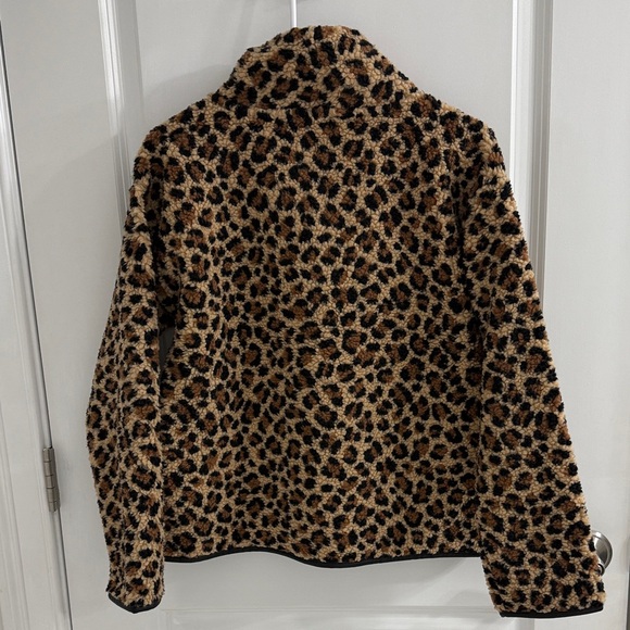 Ann Taylor Weekend Collection Half Zip Sherpa Pullover - Picture 4 of 6